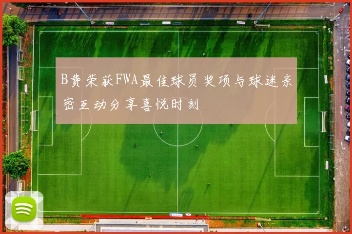 B费荣获FWA最佳球员奖项与球迷亲密互动分享喜悦时刻