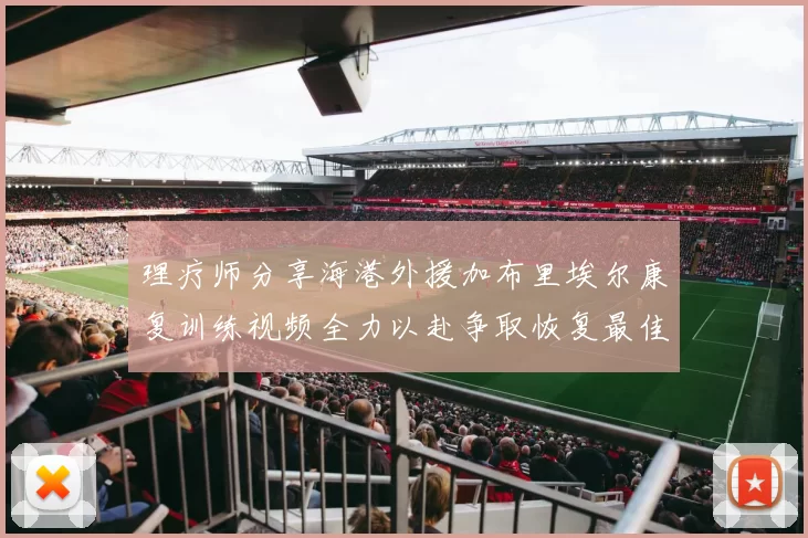 理疗师分享海港外援加布里埃尔康复训练视频全力以赴争取恢复最佳状态